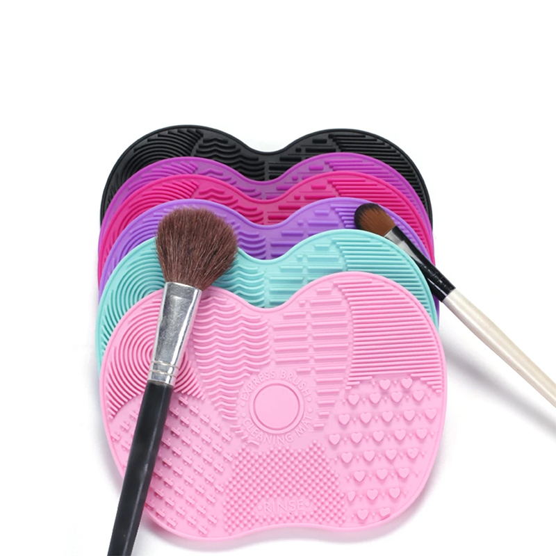 Přizpůsobené měkké kosmetika silikonové čisticí podložka, čistič s kartáčem make-upu